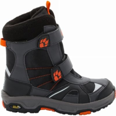 Jack Wolfskin Boys Polar Bear Texapore Boot Dark Satsuma